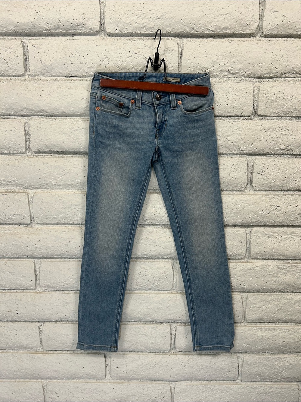 Ralph‎ Lauren Girls Light Blue Skinny Jeans